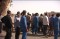 Workers restoring heritage centre protest unpaid wages