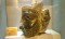 Ancient black marble artifact put on display for New Year